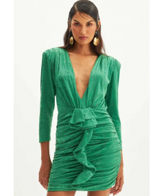 vestido-corto-drapeado-lan
