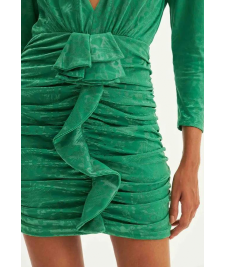 vestido-corto-drapeado-lan