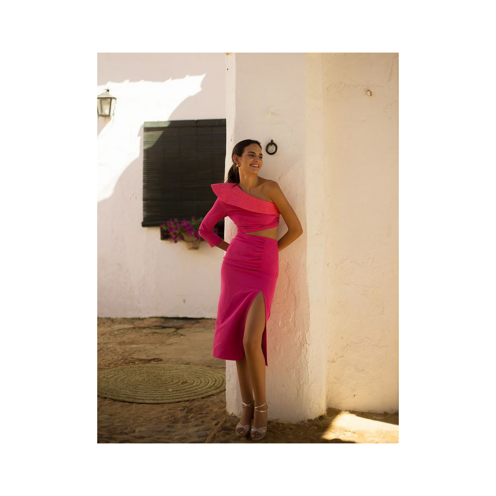 vestido-de-una-sola-manga-con-volante-meryfor