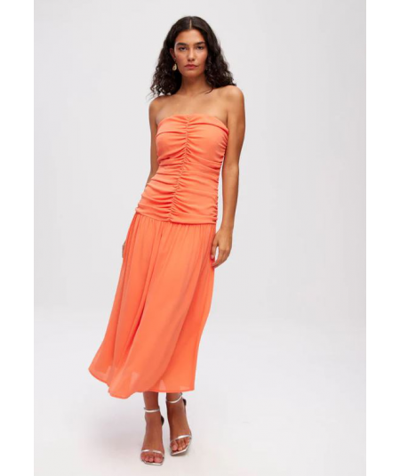 vestido-drapeado-de-vuelo-mioh