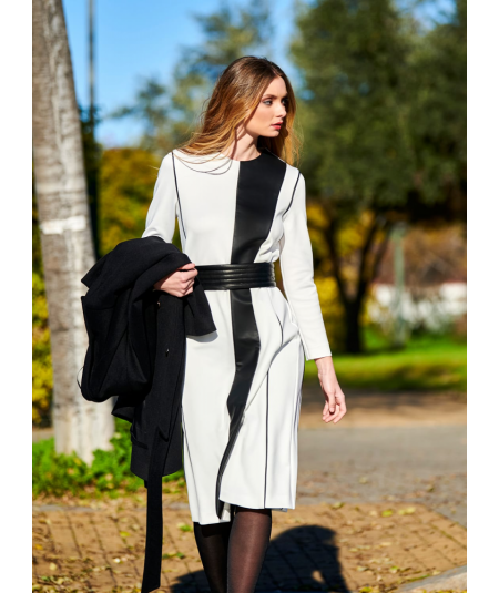 vestido-bicolor-de-manga-larga-nuribel