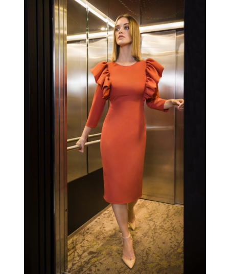 vestido-midi-con-volantes-olimara