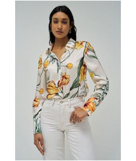 camisa-satinada-estampado-flores-salsa