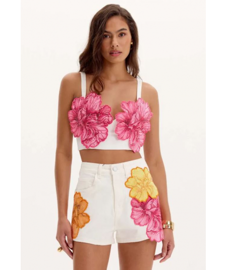 top-corto-flores-lan