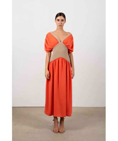 vestido-midi-florence-bicolor-escote-pico-strena