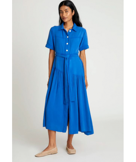vestido-largo-azul-camisero-wild-pony