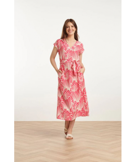 vestido-midi-con-estampado-smashed-lemon