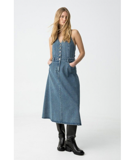 vestido-vaquero-escote-halter-brelle-tiffosi
